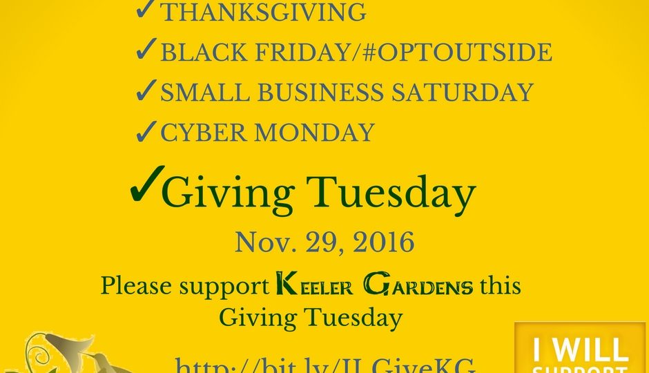 Checklist for the first holiday weekend ending with Giving Tuesday